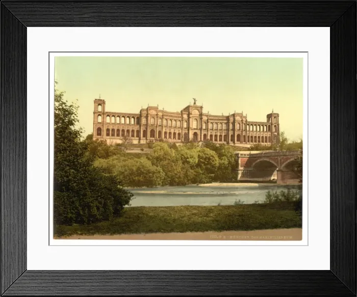 Framed Print : The Maximilianeum, Munich, Bavaria, Germany Framed Print : The Maximilianeum, Munich, Bavaria, Germany