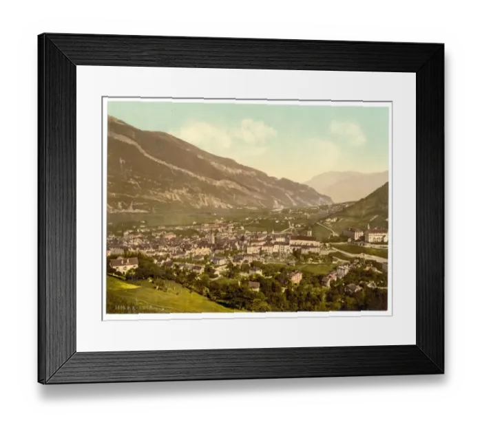 Framed Print : Chur, Grisons, Switzerland Framed Print : Chur, Grisons, Switzerland