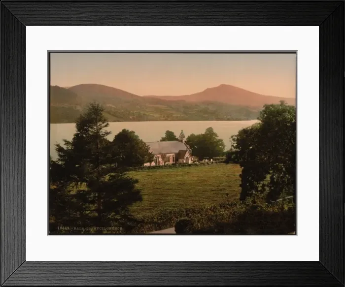 Framed Print : Llanycil Church, Bala, Wales Framed Print : Llanycil Church, Bala, Wales