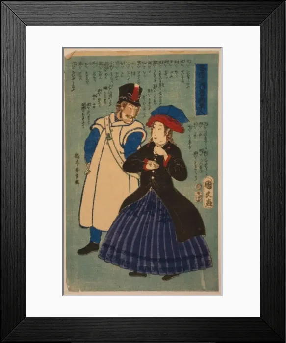 Framed Print : People of the five nations: Russians Framed Print : People of the five nations: Russians
