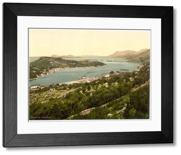 Framed Print : Gravosa, general view, Dalmatia, Austro-Hungary Framed Print : Gravosa, general view, Dalmatia, Austro-Hungary