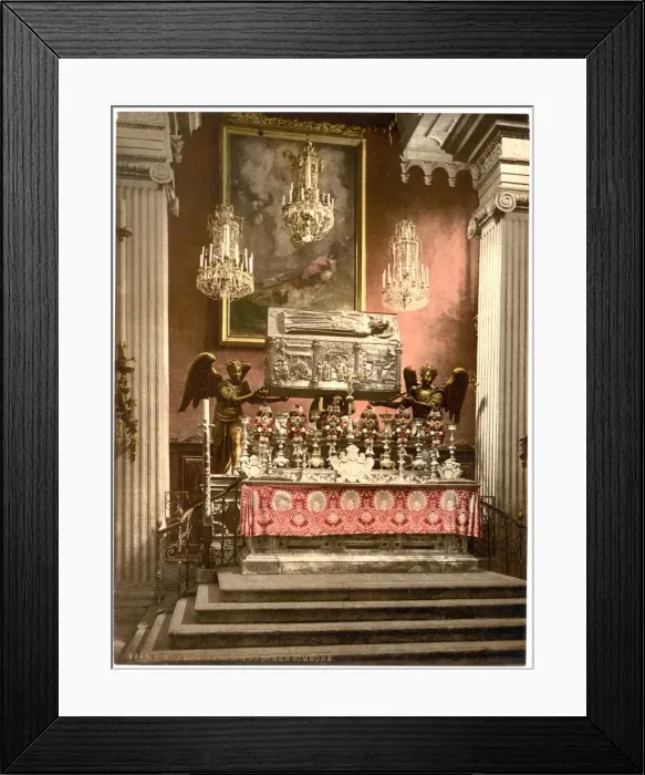 Framed Print : Zara, sarcophagus of San Simeone, Dalmatia, Austro-Hungary Framed Print : Zara, sarcophagus of San Simeone, Dalmatia, Austro-Hungary