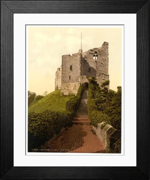 Framed Print : The Keep, Arundel Castle, England Framed Print : The Keep, Arundel Castle, England