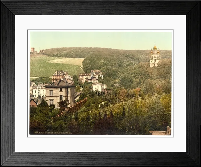 Framed Print : Neroberg, Wiesbaden, Hesse-Nassau, Germany Framed Print : Neroberg, Wiesbaden, Hesse-Nassau, Germany
