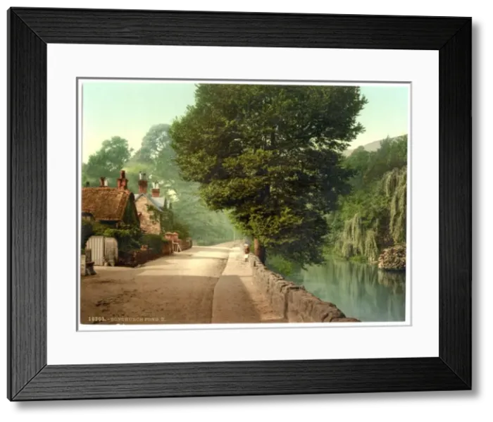 Framed Print : Bonchurch Pond, II. Isle of Wight, England Framed Print : Bonchurch Pond, II. Isle of Wight, England