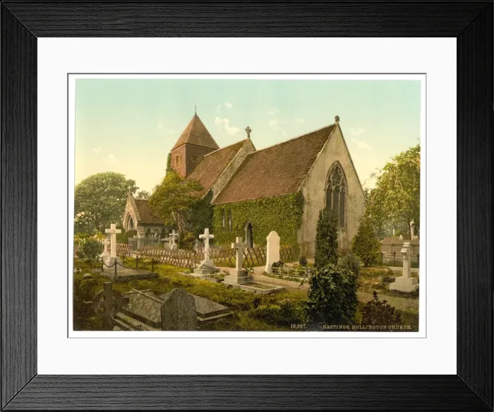 Framed Print : Hollington Church, Hastings, England Framed Print : Hollington Church, Hastings, England