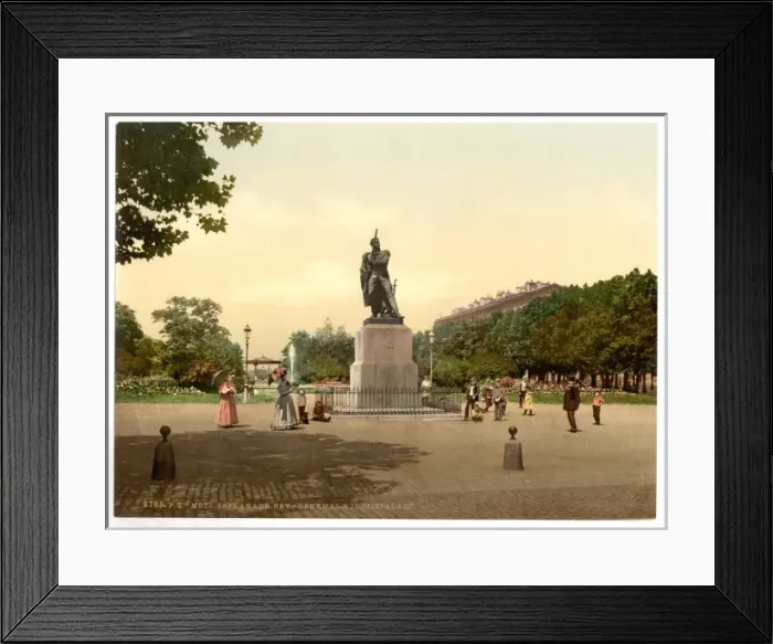 Framed Print : Neys Memorial, Esplanade, Metz, Alsace Lorraine, Germany Framed Print : Neys Memorial, Esplanade, Metz, Alsace Lorraine, Germany