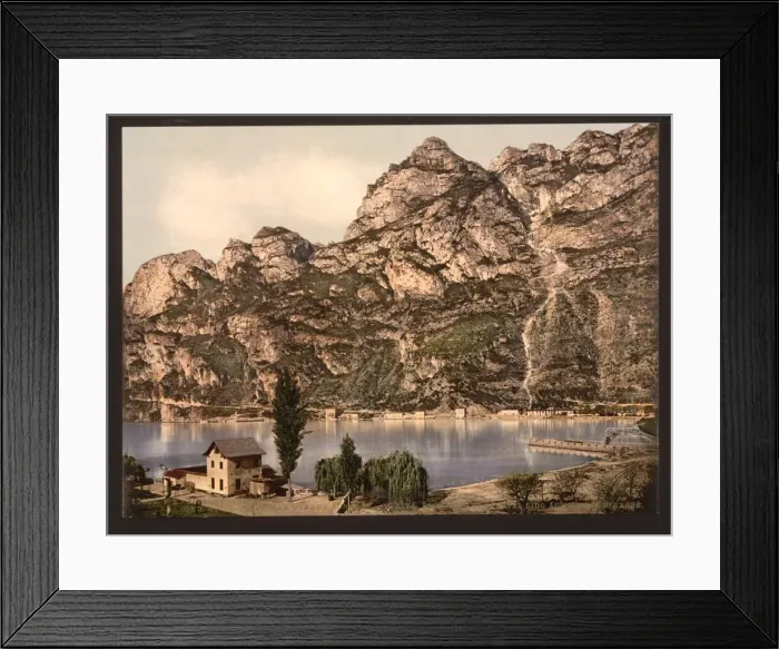Framed Print : The Ponale Road, Riva, Lake Garda, Italy Framed Print : The Ponale Road, Riva, Lake Garda, Italy