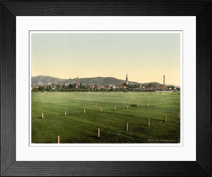 Framed Print : Offenburg, general view, Baden, Germany Framed Print : Offenburg, general view, Baden, Germany