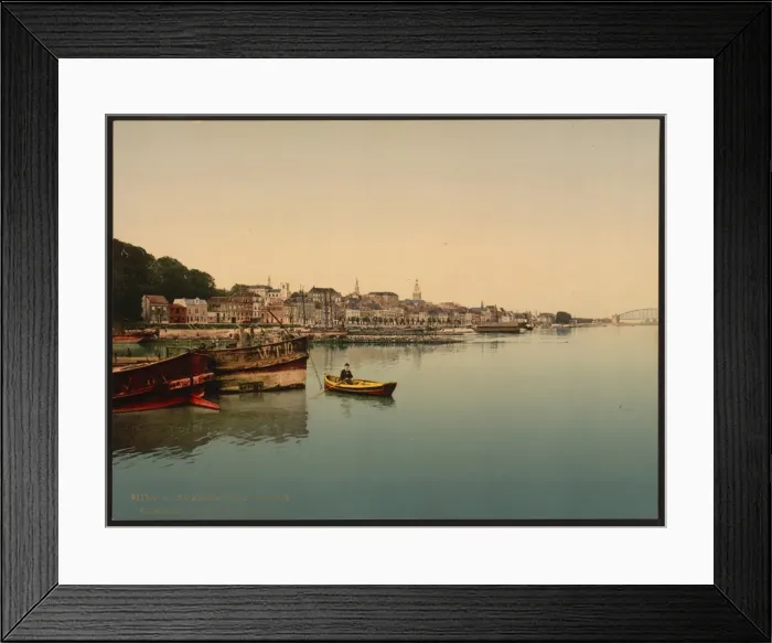 Framed Print : General view, Nymegen (i. e. Nijmegen), Holland Framed Print : General view, Nymegen (i. e. Nijmegen), Holland