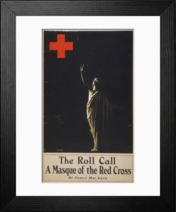 Framed Print : The roll call, a masque of the Red Cross, by Percy MacKaye Framed Print : The roll call, a masque of the Red Cross, by Percy MacKaye