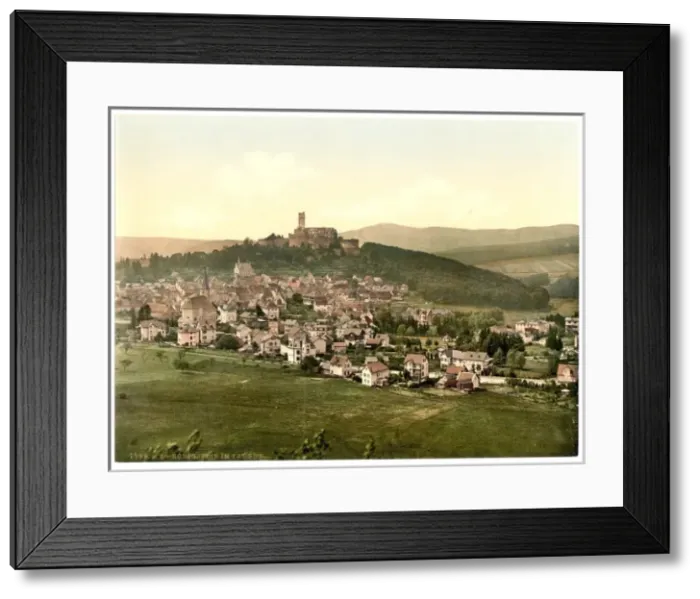 Framed Print : Konigstein in the Taunus, Frankfort on Main (i. e. Frankfurt Framed Print : Konigstein in the Taunus, Frankfort on Main (i. e. Frankfurt