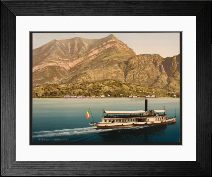 Framed Print : Cadenabbia, Lake Como, Italy Framed Print : Cadenabbia, Lake Como, Italy