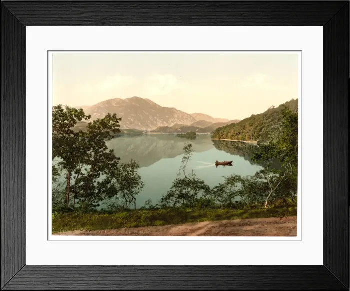 Framed Print : Loch Achray and Ben Venue, Trossachs, Scotland Framed Print : Loch Achray and Ben Venue, Trossachs, Scotland