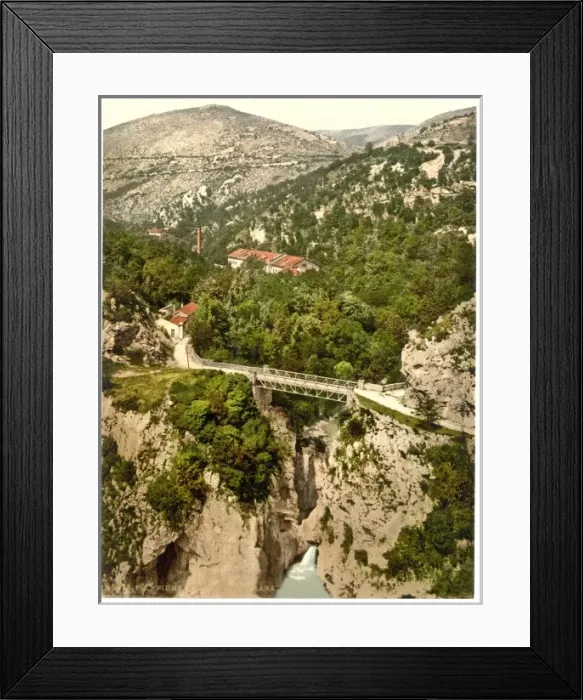 Framed Print : Fiume, Fiumiara Street, Croatia, Austro-Hungary Framed Print : Fiume, Fiumiara Street, Croatia, Austro-Hungary