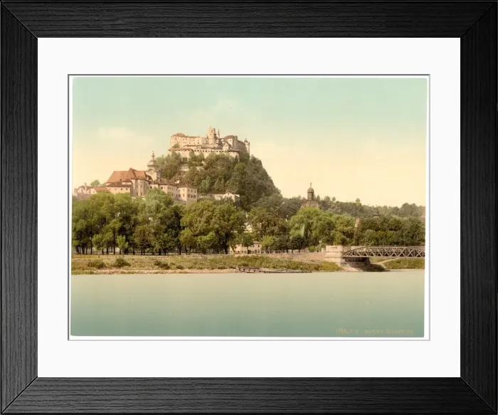Framed Print : Fortress High-Salzburg (i. e. Hohensalzburg), Salzburg, Aust Framed Print : Fortress High-Salzburg (i. e. Hohensalzburg), Salzburg, Aust
