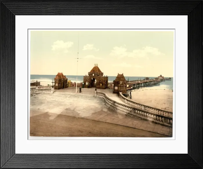 Framed Print : The pier, Skegness, England