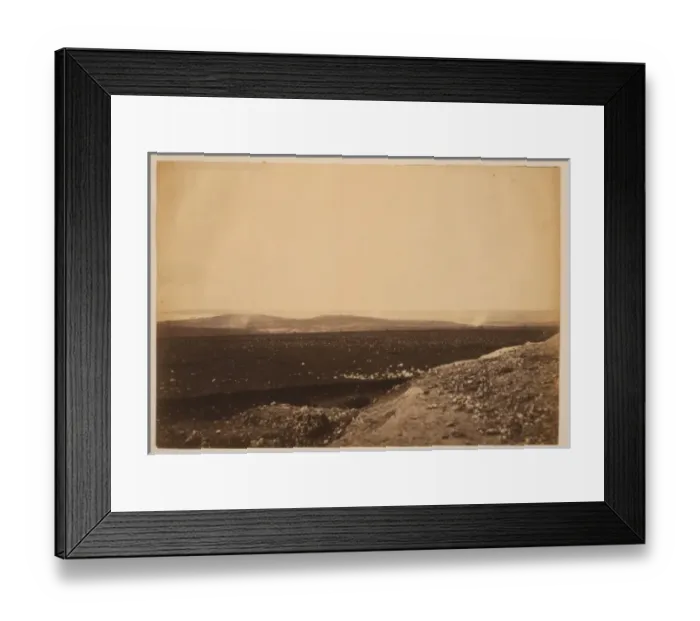 Framed Print : The Mamelon & the Malakof from the front of the mortar batte Framed Print : The Mamelon & the Malakof from the front of the mortar batte
