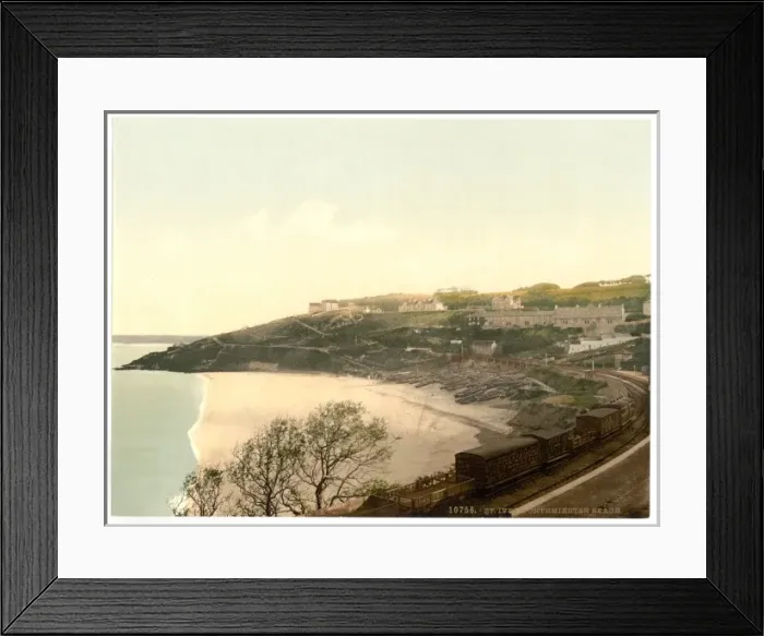 Framed Print : St. Ives, Porthminster Beach, Cornwall, England Framed Print : St. Ives, Porthminster Beach, Cornwall, England