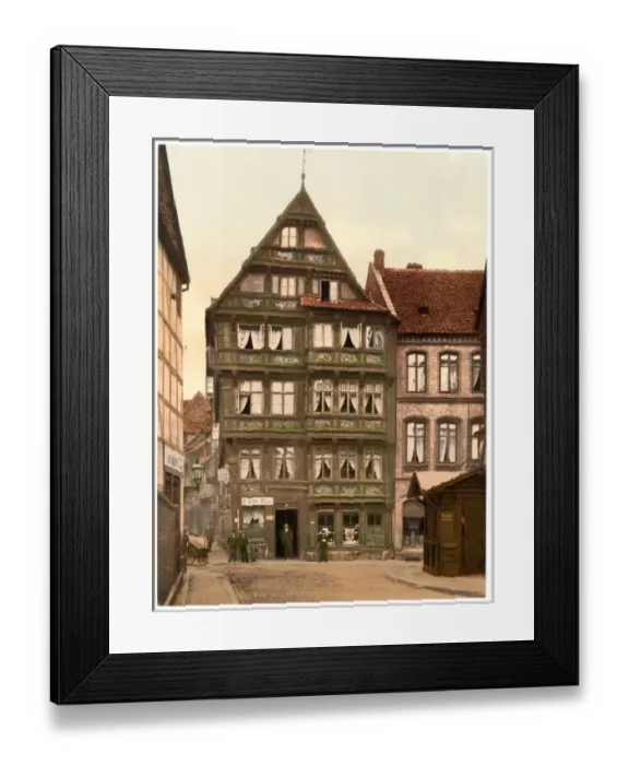 Framed Print : Rolands Hospital, Hildesheim, Hanover, Germany Framed Print : Rolands Hospital, Hildesheim, Hanover, Germany
