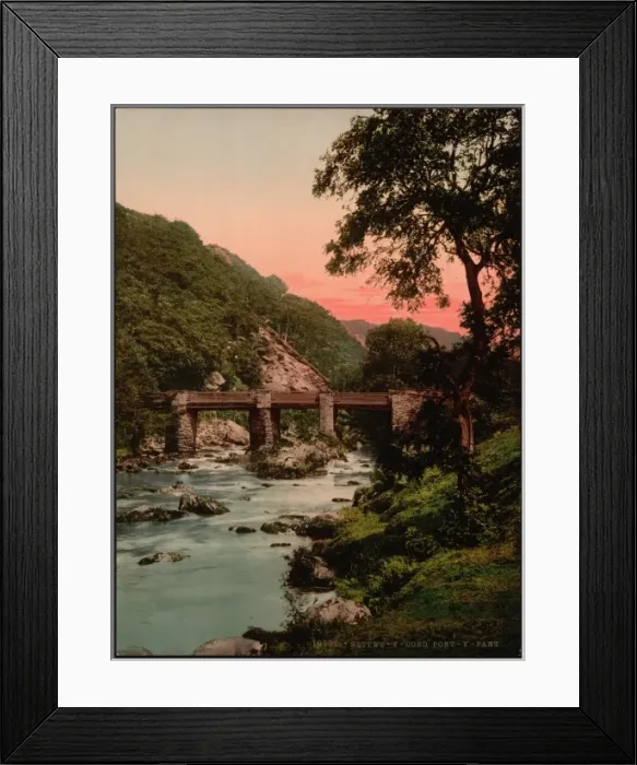Framed Print : Pont-y-Pair, Bettws-y-Coed (i. e. Betws), Wales Framed Print : Pont-y-Pair, Bettws-y-Coed (i. e. Betws), Wales