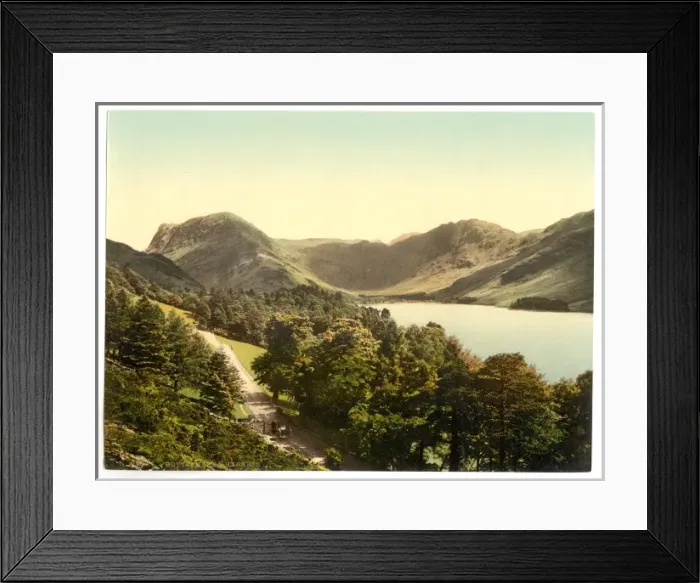 Framed Print : Buttermere and Hasness, Lake District, England