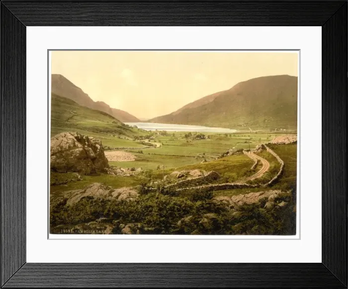 Framed Print : General view, Cwellyn Lake, Wales Framed Print : General view, Cwellyn Lake, Wales