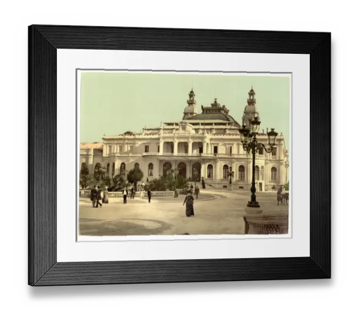 Framed Print : Monte Carlo Casino, Monaco (Riviera) Framed Print : Monte Carlo Casino, Monaco (Riviera)