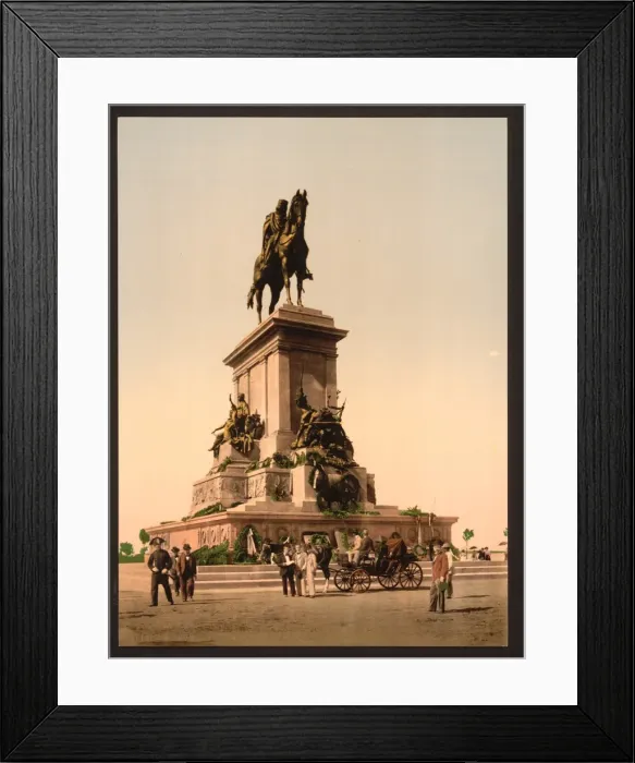 Framed Print : Garibaldis Monument, Rome, Italy Framed Print : Garibaldis Monument, Rome, Italy