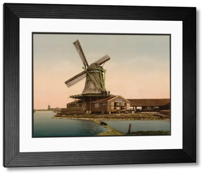 Framed Print : Holland Molen Framed Print : Holland Molen