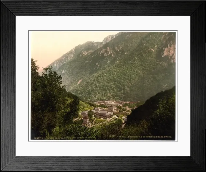 Framed Print : From Upper Coronini, Herkulesfurdo, Hungary, Austro-Hungary Framed Print : From Upper Coronini, Herkulesfurdo, Hungary, Austro-Hungary