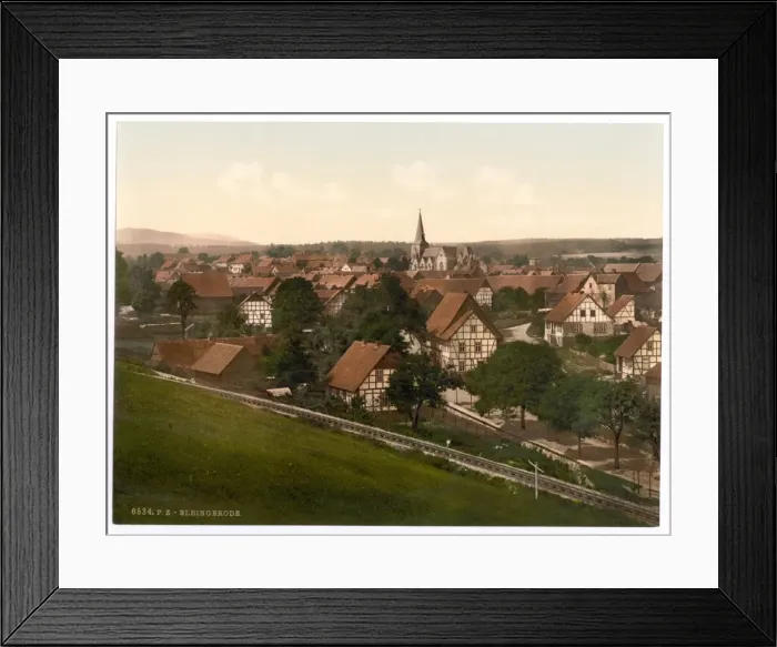 Framed Print : Elbingerode, Hartz, Germany Framed Print : Elbingerode, Hartz, Germany