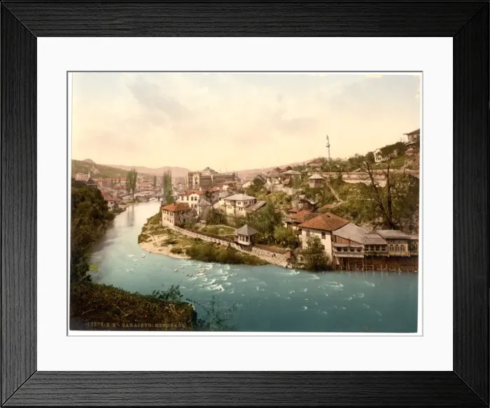 Framed Print : Sarajcvo (i. e. Sarajevo), Bendbasi, Bosnia, Austro-Hungary Framed Print : Sarajcvo (i. e. Sarajevo), Bendbasi, Bosnia, Austro-Hungary