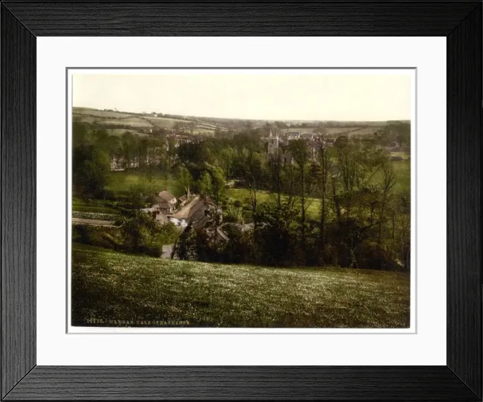Framed Print : Mawgan, Vale of Lanherne, Cornwall, England Framed Print : Mawgan, Vale of Lanherne, Cornwall, England
