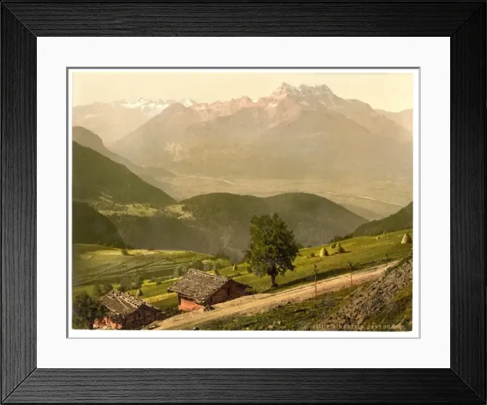 Framed Print : Leysin, Nand, Canton, Switzerland Framed Print : Leysin, Nand, Canton, Switzerland