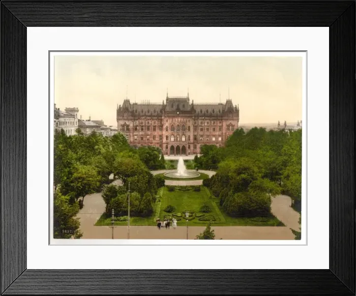 Framed Print : Victoria Place, Stettin, Germany Framed Print : Victoria Place, Stettin, Germany