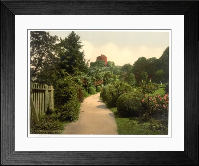 Framed Print : The castle, Launceston, Cornwall, England Framed Print : The castle, Launceston, Cornwall, England