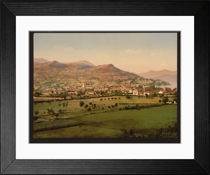 Framed Print : Intra, Lake Maggiore, Italy Framed Print : Intra, Lake Maggiore, Italy