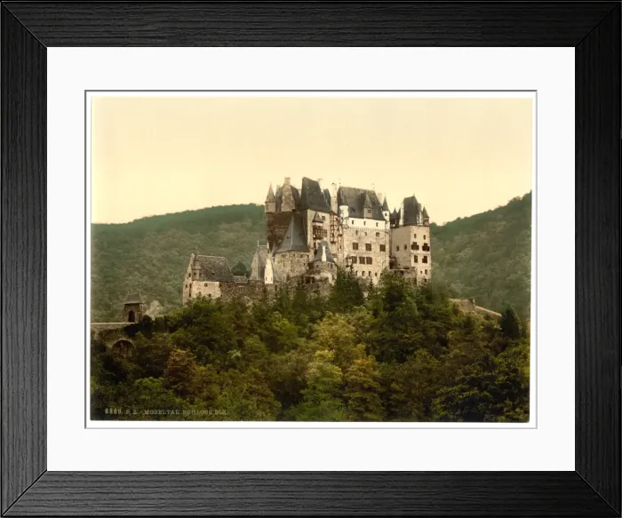 Framed Print : Elz Castle, Moselle, valley of, Germany