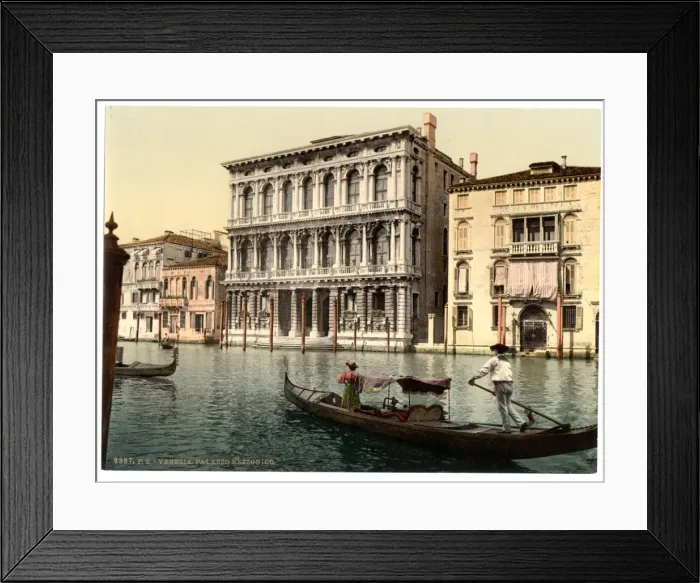Framed Print : Rezzonico Palace, Venice, Italy Framed Print : Rezzonico Palace, Venice, Italy
