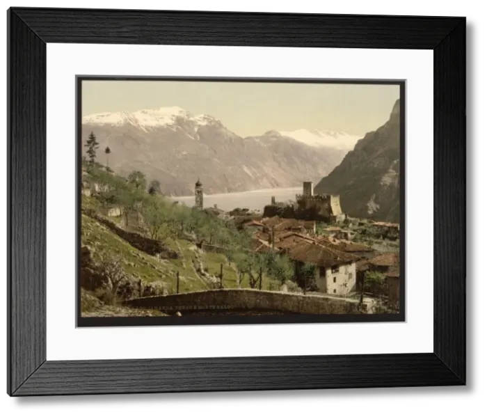 Framed Print : Tenno and Mont Baldo, Lake Garda, Italy Framed Print : Tenno and Mont Baldo, Lake Garda, Italy