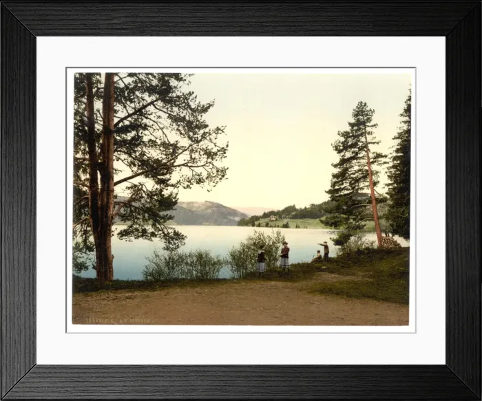Framed Print : On the lake, Titisee, Black Forest, Baden, Germany Framed Print : On the lake, Titisee, Black Forest, Baden, Germany