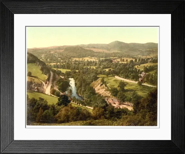 Framed Print : Berwyn Valley, Llangollen, Wales Framed Print : Berwyn Valley, Llangollen, Wales