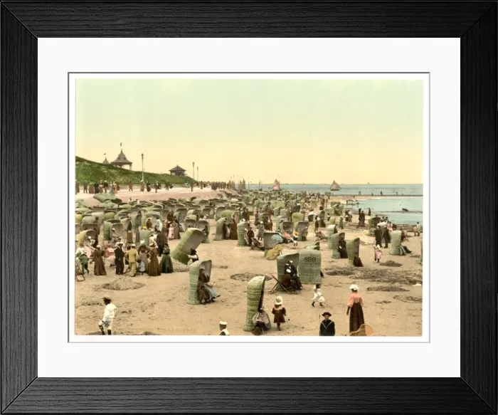 Framed Print : Norderney, life on the beach, Germany Framed Print : Norderney, life on the beach, Germany
