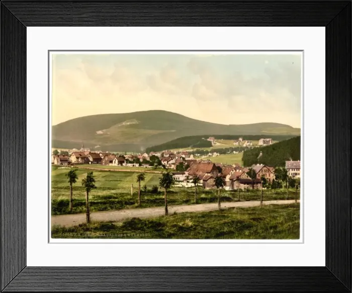 Framed Print : Wurmberg, Braunlage, Hartz, Germany Framed Print : Wurmberg, Braunlage, Hartz, Germany