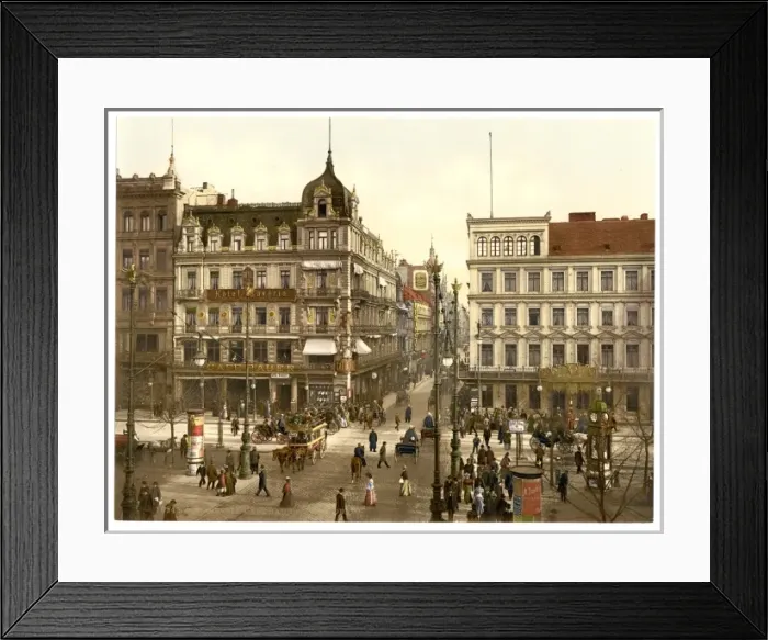 Framed Print : Cafe Bauer, Unter den Linden (Kranzlers Confectionary), Ber Framed Print : Cafe Bauer, Unter den Linden (Kranzlers Confectionary), Ber