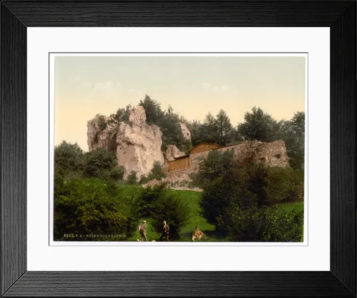 Framed Print : Ruins of Schwarzfels, Hartz, Germany Framed Print : Ruins of Schwarzfels, Hartz, Germany