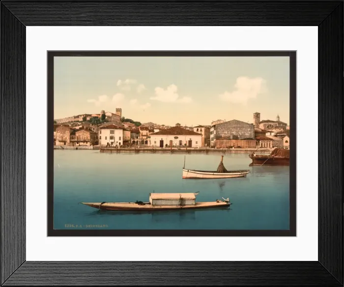 Framed Print : General view, Desenzano, Lake Garda, Italy Framed Print : General view, Desenzano, Lake Garda, Italy