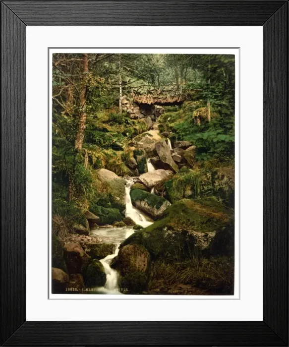 Framed Print : Hebers Ghyll, Ilkley, England Framed Print : Hebers Ghyll, Ilkley, England