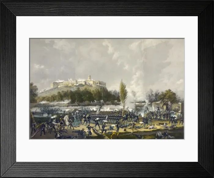 Framed Print : The storming of Chapultepec Sept. 13th 1847 Framed Print : The storming of Chapultepec Sept. 13th 1847